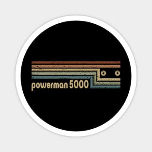 Powerman 5000 Cassette Stripes Magnet